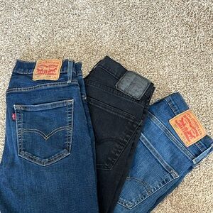 New! 3 pairs — Levi’s 502